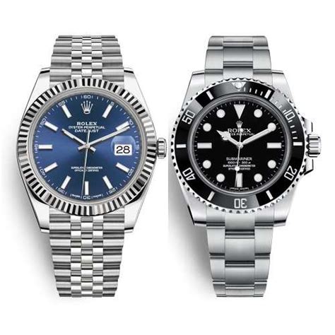 rolex datejust 41 vs submariner date|Rolex Submariner Datejust price.